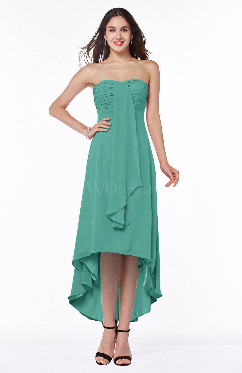 Strapless a Line Dress