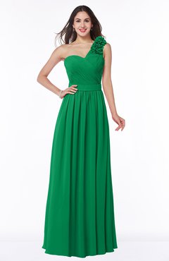 green floral bridesmaid robes