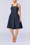 Modest A-line Thick Straps Sleeveless Knee Length Little Black Dresses