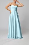 Elegant Sleeveless Zip up Chiffon Pleated Wedding Guest Dresses