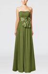 Plain Column Zipper Chiffon Floor Length Wedding Guest Dresses