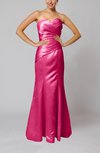 Elegant Sleeveless Backless Floor Length Ruching Bridesmaid Dresses