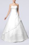 Cinderella Hall Sleeveless Backless Organza Sequin Bridal Gowns