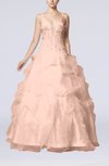 Gorgeous Outdoor Spaghetti Sleeveless Backless Organza Bridal Gowns
