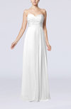 Simple Empire Sweetheart Sleeveless Floor Length Bridesmaid Dresses