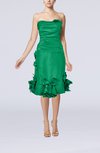 Elegant Sheath Sweetheart Zipper Taffeta Cocktail Dresses