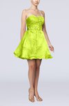 Modern Baby Doll Sweetheart Backless Short Homecoming Dresses