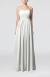 Elegant Strapless Sleeveless Chiffon Sequin Evening Dresses