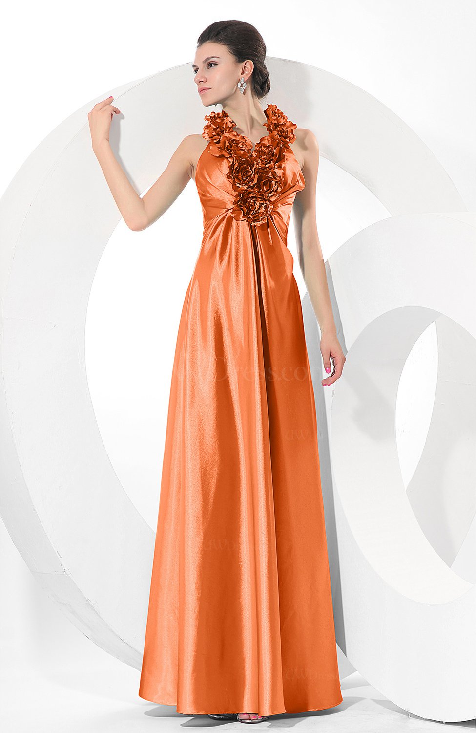 peach taffeta bridesmaid dresses