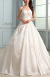 Disney Princess Hall A-line Sweetheart Backless Chapel Train Bridal Gowns