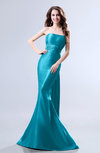 Elegant Mermaid Sleeveless Backless Court Train Evening Dresses