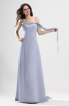 Simple Column Thick Straps Sleeveless Chiffon Pleated Wedding Guest Dresses