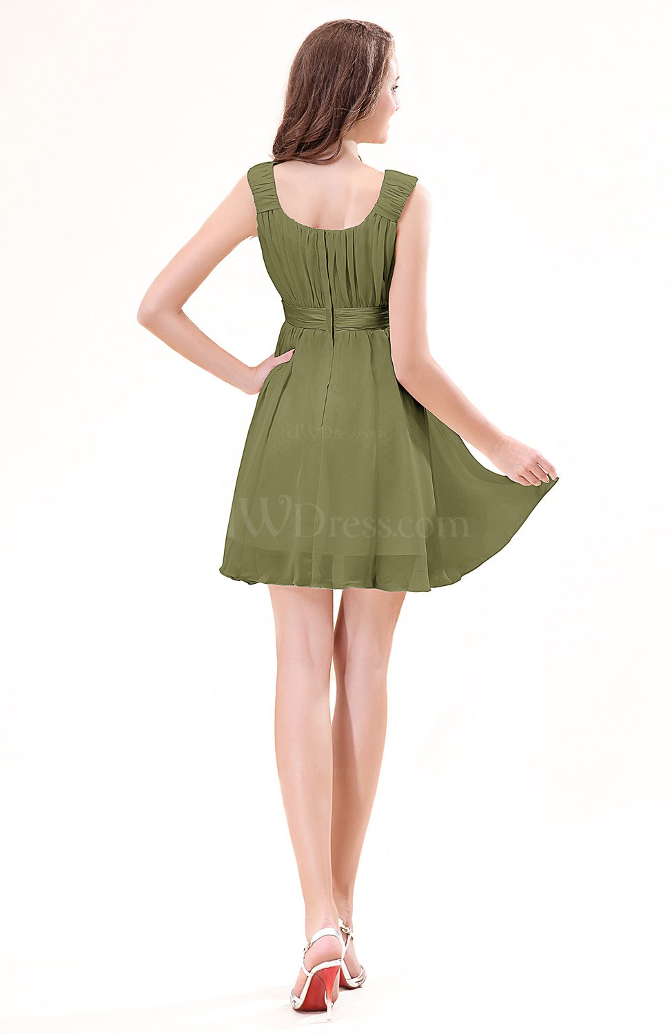 olive-green-modest-sleeveless-zipper-chiffon-ribbon-wedding-guest