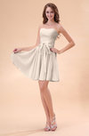 Cute A-line Sweetheart Zip up Chiffon Sash Bridesmaid Dresses