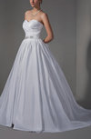 Cinderella Outdoor Princess Backless Court Train Beaded Bridal Gowns