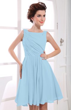 ice blue casual dress