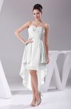 Informal A-line Sweetheart Chiffon Ruching Bridesmaid Dresses