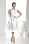 Modest A-line Sleeveless Zip up Chiffon Bridesmaid Dresses