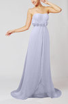 Cute Garden Sweetheart Sleeveless Backless Court Train Pleated Bridal Gowns