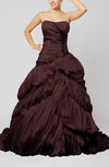 Disney Princess Hall Strapless Sleeveless Taffeta Beading Bridal Gowns