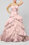 Disney Princess Hall Strapless Sleeveless Taffeta Beading Bridal Gowns