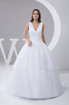 Allure Bridal Gowns Inexpensive Ball Gown Winter Modern Organza Full Figure