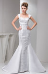 Allure Bridal Gowns Lace Amazing Modern Satin Western Summer Mature Fall