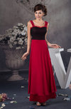 Lace Bridesmaid Dress Chiffon Natural Outdoor Sweetheart Plus Size Western