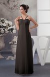 Chiffon Bridesmaid Dress Beach Elegant Casual Petite Simple Low Back A line