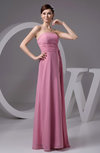 Chiffon Bridesmaid Dress Affordable Formal Low Back Casual Autumn Outdoor