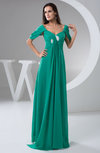 with Sleeves Bridesmaid Dress Chiffon Open Back Summer Backless Autumn