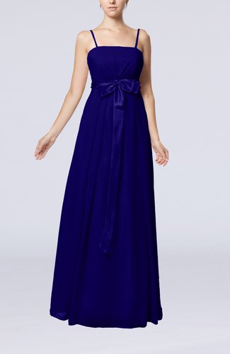 electric blue formal gowns