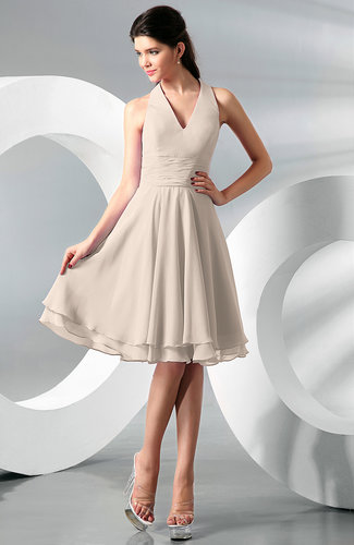Cream Color Cocktail Dresses - UWDress.com