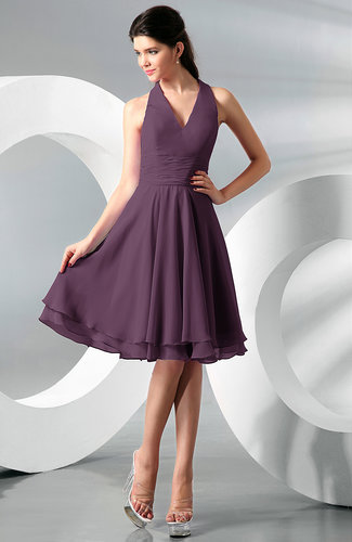 dark purple bridesmaid dresses under 100