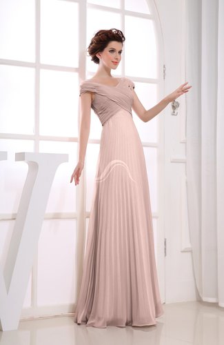 dusty rose floor length bridesmaid dresses