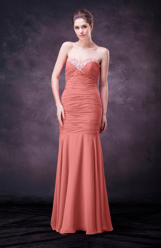 Sexy Sheath Sweetheart Sleeveless Floor Length Paillette Wedding Guest Dresses