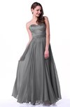 Elegant Zip up Chiffon30 Floor Length Paillette Plus Size Prom Dresses