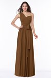 Modern Sleeveless Half Backless Floor Length Ribbon Plus Size Bridesmaid Dresses