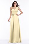 Elegant Asymmetric Neckline Zipper Chiffon Ruching Plus Size Bridesmaid Dresses