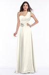 Elegant Asymmetric Neckline Zipper Chiffon Ruching Plus Size Bridesmaid Dresses