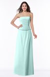 Classic Sleeveless Zip up Chiffon Floor Length Plus Size Bridesmaid Dresses