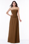 Classic Sleeveless Zip up Chiffon Floor Length Plus Size Bridesmaid Dresses