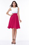 Cute A-line Sleeveless Zipper Chiffon Ruching Plus Size Bridesmaid Dresses