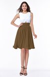 Cute A-line Sleeveless Zipper Chiffon Ruching Plus Size Bridesmaid Dresses