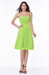 Plain A-line Sweetheart Zip up Ruching Bridesmaid Dresses