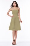 Plain A-line Sweetheart Zip up Ruching Bridesmaid Dresses