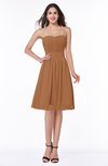 Plain A-line Sweetheart Zip up Ruching Bridesmaid Dresses