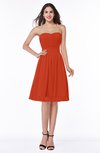 Plain A-line Sweetheart Zip up Ruching Bridesmaid Dresses