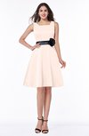 Elegant A-line Thick Straps Sleeveless Mini Plus Size Bridesmaid Dresses