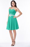 Elegant A-line Strapless Zip up Chiffon Rhinestone Plus Size Bridesmaid Dresses